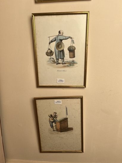 Très fort lot de pièces encadrées. 
La plus...