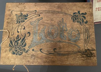 Lot de jeux anciens : croquet de salon, jeu...