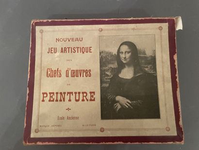 Lot de jeux anciens : croquet de salon, jeu...