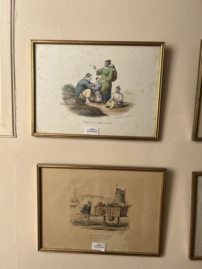 Très fort lot de pièces encadrées. 
La plus...