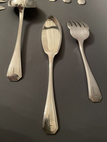 Maison CHRISTOFLE
Importante ménagère en...