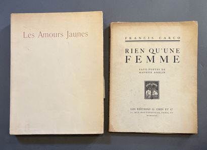 CARCO, Francis - Rien qu'une femme. Eaux-fortes...
