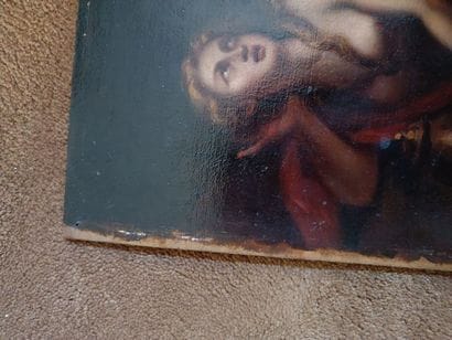 Lying woman
Oil on wood panel
Unsigned
Mention...