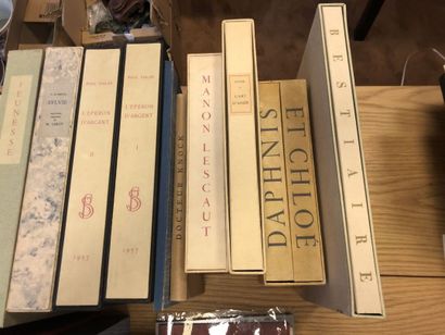 Large lot of miscellaneous books in slipcases,...
