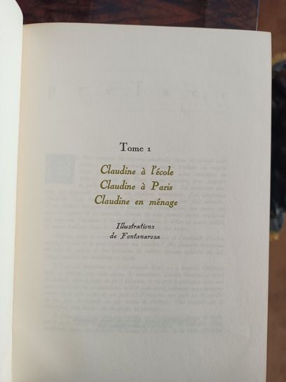 Large lot of books, mainly by Madame COLETTE....