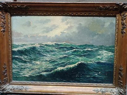 Max CHAILLOUX (19th - 20th century)
The wave....