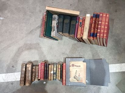 Lot of various 19th and 18th century books,...