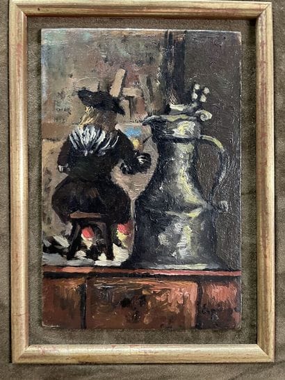 Lot of paintings and framed pieces 
Including...