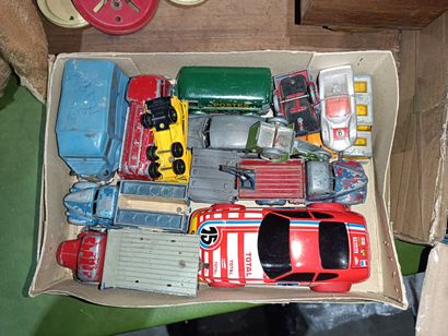 Lot of toys including two plush toys and...