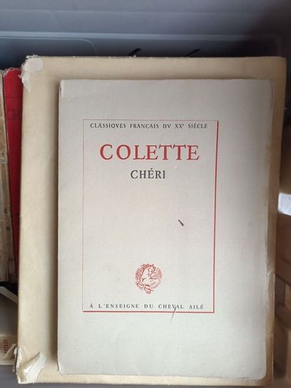 Large lot of books, mainly by Madame COLETTE....