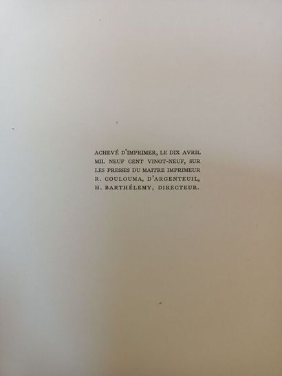 Large lot of books, mainly by Madame COLETTE....