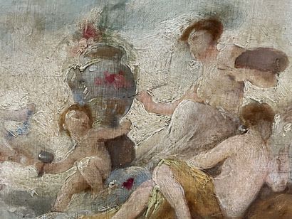 French school in the taste of the 18th century...