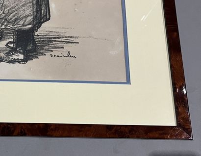 Théophile Alexandre STEINLEN (1859-1923)
Three...