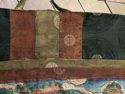 TIBET - XIXTH CENTURY
Tangka, distemper on...