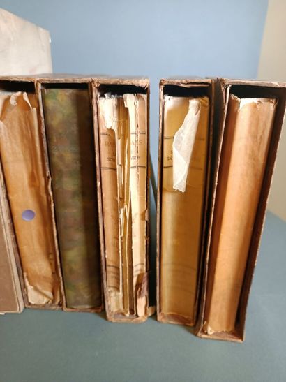 Lot of miscellaneous books in slipcases including...