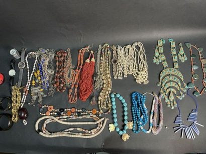 A very strong batch of costume jewelry.