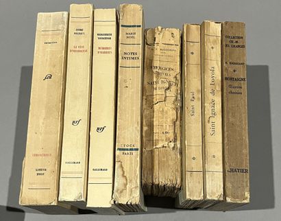 Lot of bound books as well as books from...