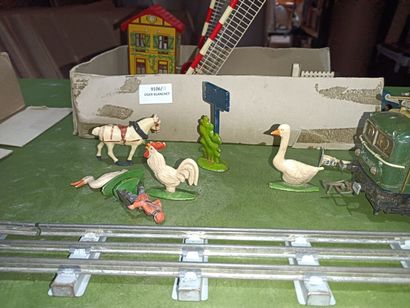JEP electric train including level crossing,...
