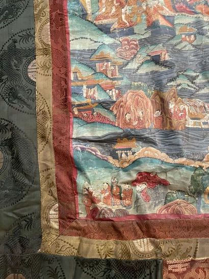 TIBET - XIXTH CENTURY
Tangka, distemper on...