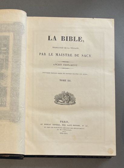 BIBLE - The Bible, translation of the Vulgate,...