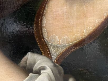 18th century Italian school
Woman at prayer
Oil...