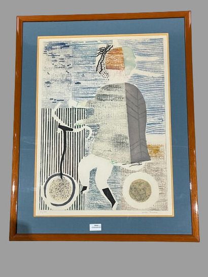 Max PAVANT (20th century) 
Child on tricycle
Color...