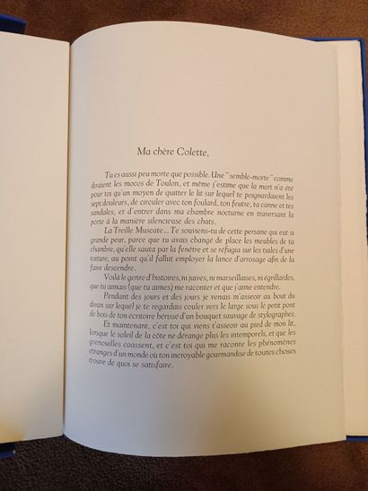 Large lot of books, mainly by Madame COLETTE....