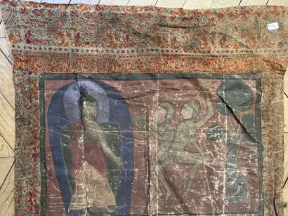 TIBET - XIXTH CENTURY
Tangka, distemper on...