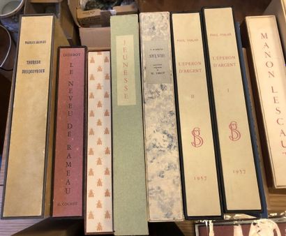 Large lot of miscellaneous books in slipcases,...