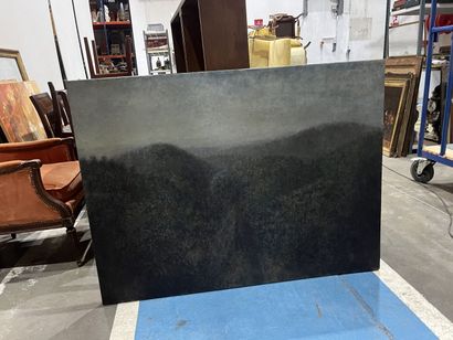 Contemporary school : 
Landscape 
Oil on...