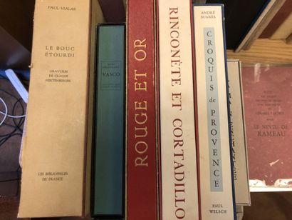 Large lot of miscellaneous books in slipcases,...