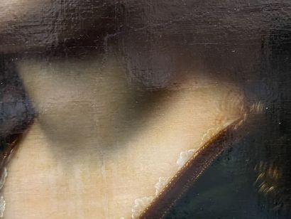 18th century Italian school
Woman at prayer
Oil...