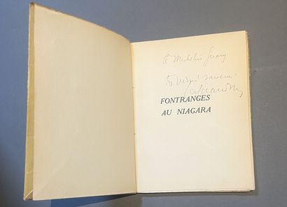 GIRAUDOUX, Jean - Fontranges at Niagara....