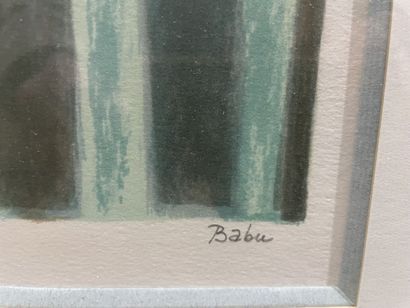 Marie-Lise BABU (Born 1931)
Elegant at the...