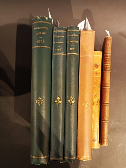 Lot of art catalogs including : 
LAURENT-RICHARD]...