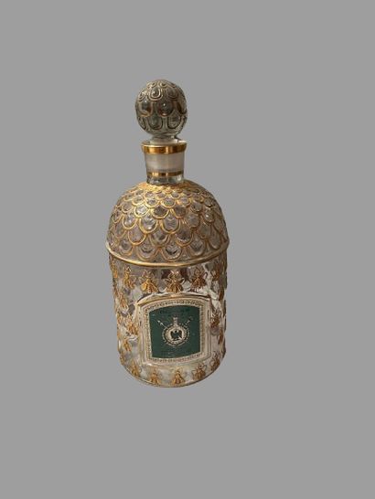 Set of perfume bottles.