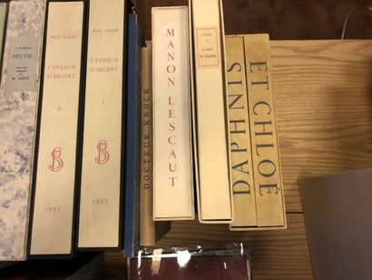 Large lot of miscellaneous books in slipcases,...