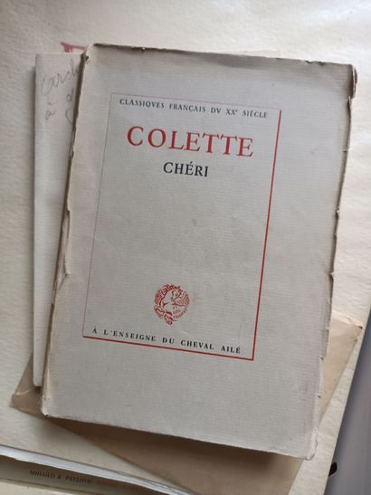 Large lot of books, mainly by Madame COLETTE....