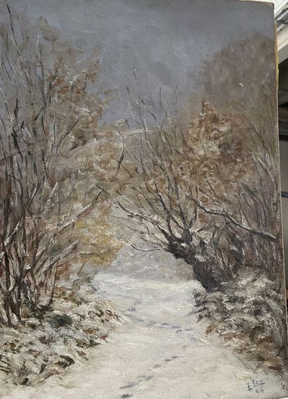 Lot of paintings and framed pieces 
Including...
