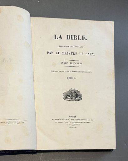BIBLE - The Bible, translation of the Vulgate,...