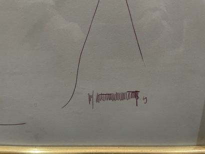 Modern school 
Nude woman with ribbon 
Pencil...