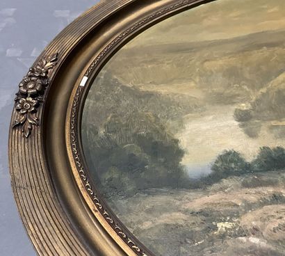 Modern school 
Landscapes
Pair of oils on...