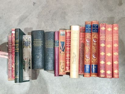 Lot of various 19th and 18th century books,...