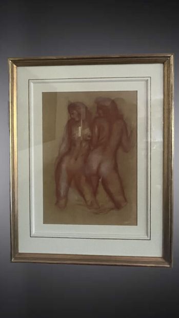 Two reproductions after MAILLOL.
36 x 26...