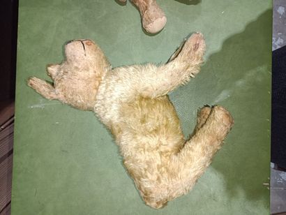 Lot of toys including two plush toys and...