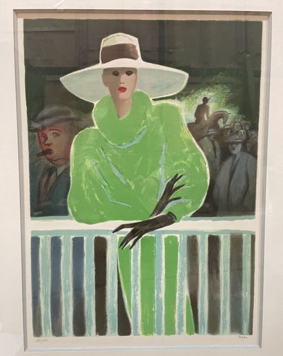 Marie-Lise BABU (Born 1931)
Elegant at the...