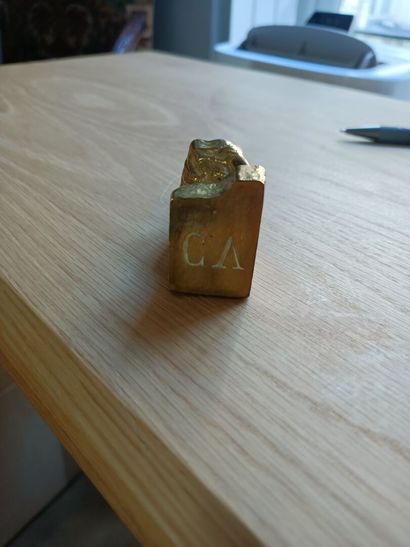 Max SAUZE (born 1933)
Two metal cubes.
H:...