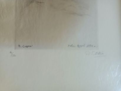 M. CORBIN
Lot of drawings including :
- 4...