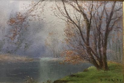 Eugène Ferdinand PARISY (1849-1916)
River...