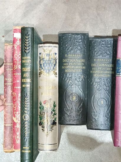 Lot of various 19th and 18th century books,...